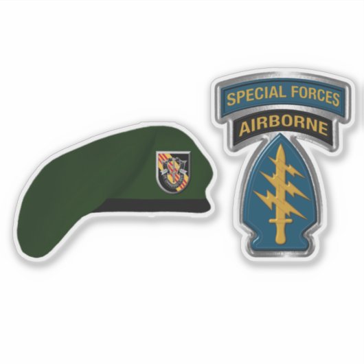 Sticker 5e Groupe des forces spéciales aéroporté (Devant)