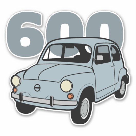 Sticker 600 bleu v2 (Devant)