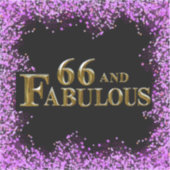 Sticker 66e anniversaire (Recto)