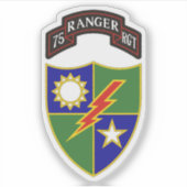 Sticker 75e régiment de Rangers (Devant)