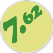 STICKER 7,62 MM (Devant)