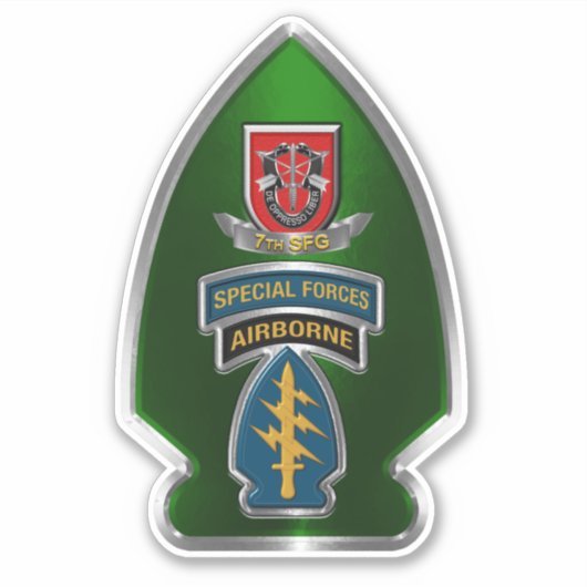 Sticker 7e FOI du Groupe des opérations spéciales https:// (Devant)