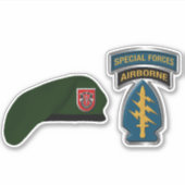 Sticker 7e Groupe des forces spéciales aéroporté (Devant)