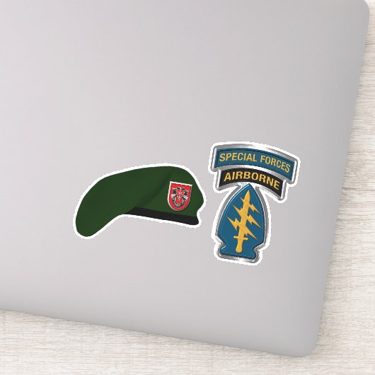 Sticker 7e Groupe des forces spéciales aéroporté (Détail)