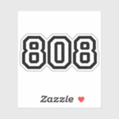STICKER 808 (Feuille)