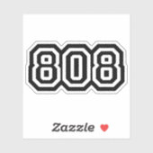 STICKER 808 (Feuille)