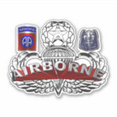 Sticker 82e escadres de la division aéroportée (Devant)