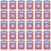 Sticker 82e patch américain x30 (Devant)