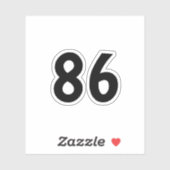 STICKER 86 (Feuille)