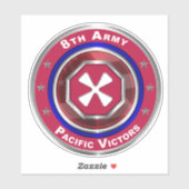 STICKER 8E ARMÉE (Feuille)