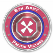 STICKER 8E ARMÉE (Devant)