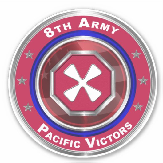 STICKER 8E ARMÉE (Devant)