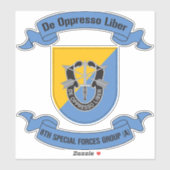 Sticker 8e Groupe des forces spéciales (aéroporté) 8e Grou (Feuille)