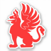 Sticker 9. Insigne du Griffon rouge 3B./JG 26 (Recto)