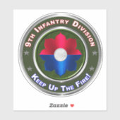 Sticker 9e division d'infanterie (Feuille)
