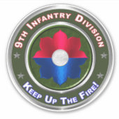 Sticker 9e division d'infanterie (Devant)