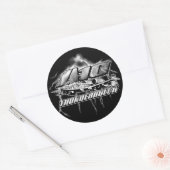 Sticker A-10 Thunderbolt II Classic Round Sticker (Enveloppe)