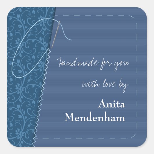 Sticker à aiguilles à coudre à la main (Devant)