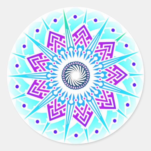 Sticker à air à fleurs Supernova (Devant)