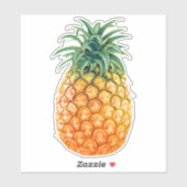 Sticker à ananas (Feuille)