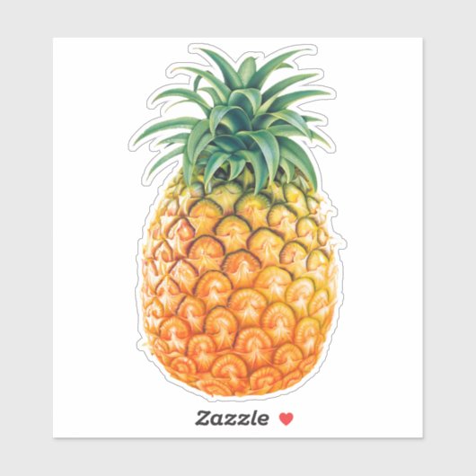 Sticker à ananas (Feuille)