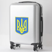 Sticker À Armoiries De L'Ukraine Forte - Liberté (Sur valise)