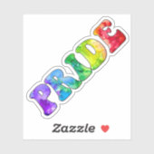 Sticker à baguette Artistic Rainbow (Feuille)