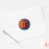 Sticker à ballon à air chaud Jack-O-Lantern (Enveloppe)