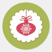 Sticker à bille de Noël (Devant)