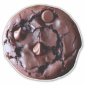 Sticker à biscuits au chocolat double (Devant)