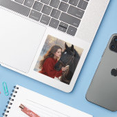 Sticker A Bond Between Souls (Ordinateur portable avec iPhone)