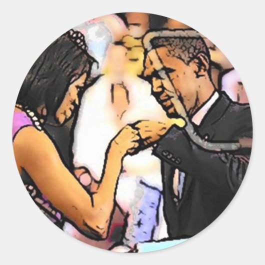 Sticker à bosse de poing (Devant)