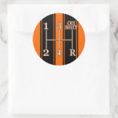 Sticker à bouton Maj (Sac)