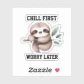 Sticker à branche d'arbre (Feuille)