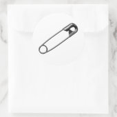 Sticker à broche de sécurité grand (Sac)