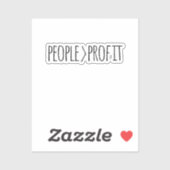 Sticker à but lucratif (Feuille)