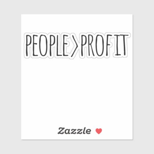 Sticker à but lucratif (Feuille)