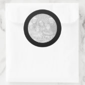 Sticker à cadre noir (Sac)