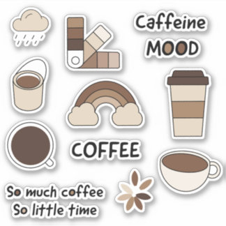 Sticker à café