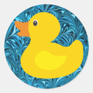 Sticker à canard jaune - SRF