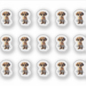 Sticker à chiot mignon (Devant)