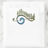 Sticker à clé de sol musicale (Sac)