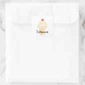 Sticker à cône de crème glacée personnalisée (Sac)