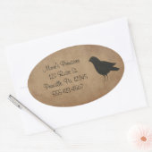 Sticker à corbeau primitif (Enveloppe)