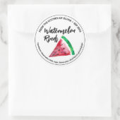 Sticker à couenne ronde Watermelon (Sac)