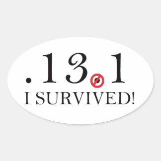 Sticker à demi-marathon