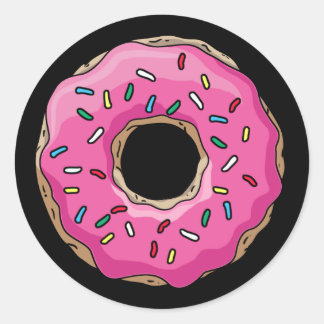Sticker à donut