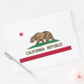 Sticker à drapeau californien (Enveloppe)