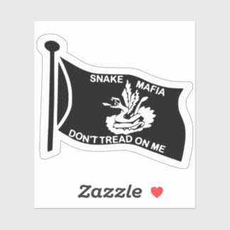 Sticker à drapeau de la mafia serpent