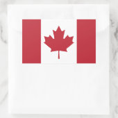 Sticker à drapeau du Canada (Sac)